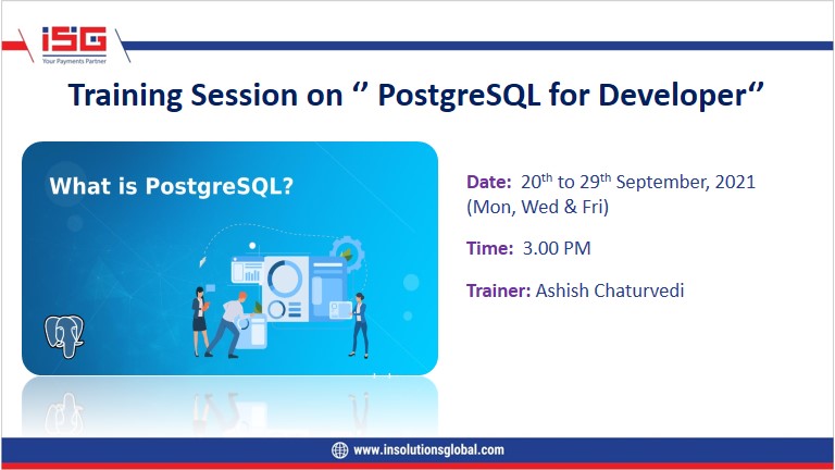 PostgreSQL For Developers